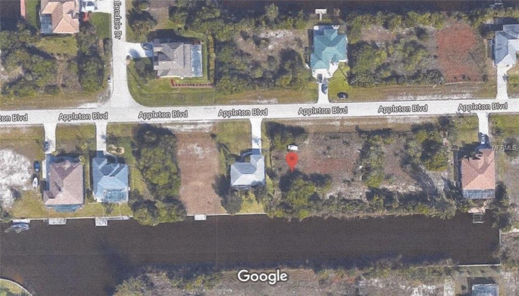 15267 APPLETON BOULEVARD, PORT CHARLOTTE, Florida 33981, ,Vacant land,For sale,APPLETON,D5922885