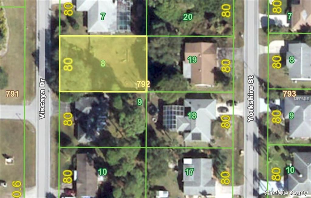 1338 VISCAYA DRIVE, PORT CHARLOTTE, Florida 33952, ,Vacant land,For sale,VISCAYA,C7225410