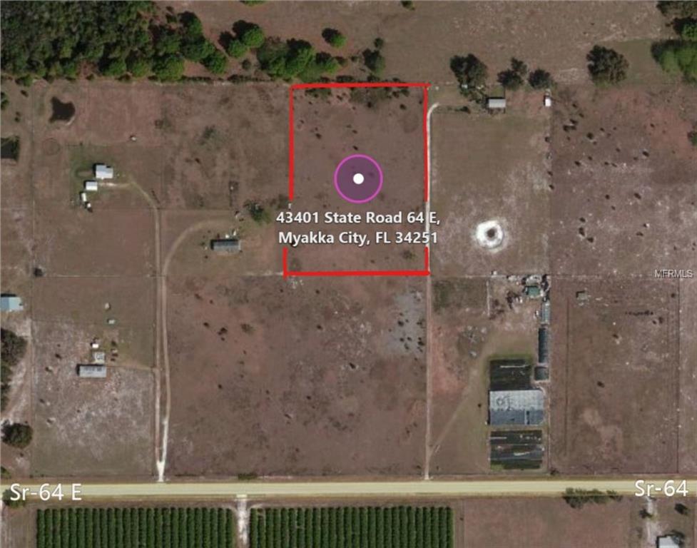 43401 STATE ROAD 64 E, MYAKKA CITY, Florida 34251, ,Vacant land,For sale,STATE ROAD 64,U7831577