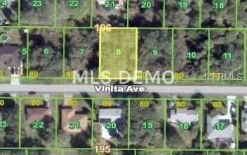 1148 VINITA AVE, PORT CHARLOTTE, Florida 33948, ,Vacant land,For sale,VINITA AVE,C7227617