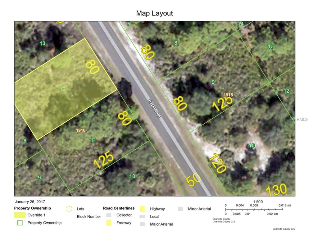 4211 BARNES LANE, PORT CHARLOTTE, Florida 33981, ,Vacant land,For sale,BARNES,C7248959