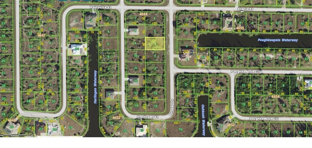 10453 SUNDAY DRIVE, PORT CHARLOTTE, Florida 33981, ,Vacant land,For sale,SUNDAY,C7244161