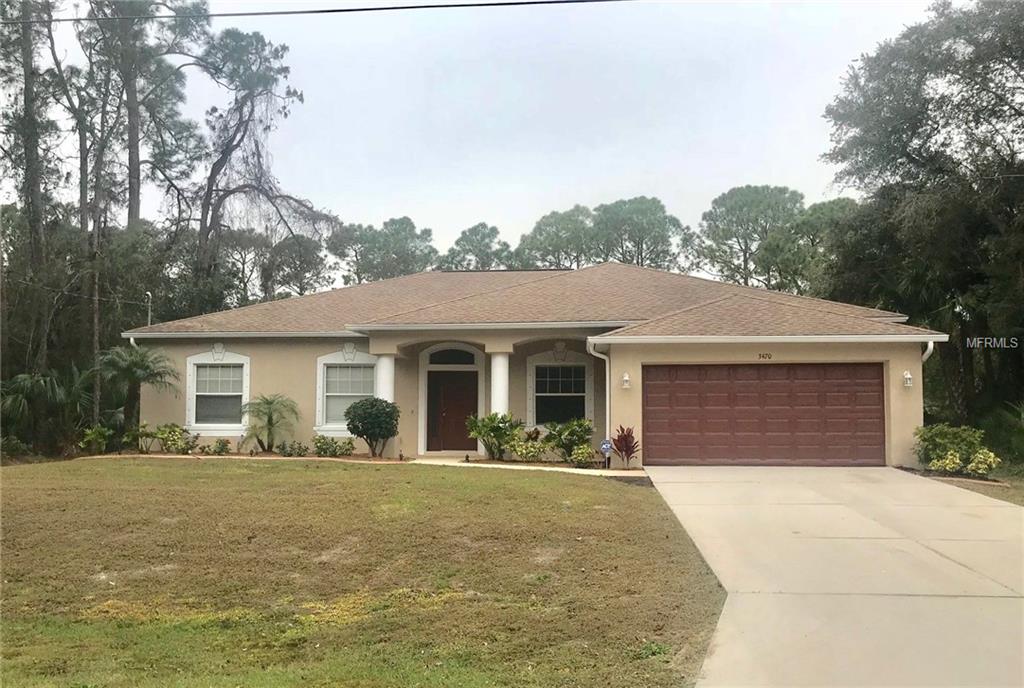 3470 ELIAS CIRCLE, NORTH PORT, Florida 34288, 3 Bedrooms Bedrooms, 8 Rooms Rooms,2 BathroomsBathrooms,Residential,For sale,ELIAS,C7247658