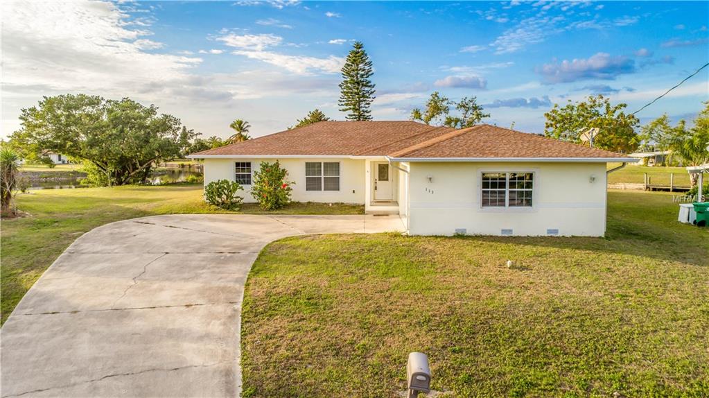 113 DUNN DRIVE NE, PORT CHARLOTTE, Florida 33952, 3 Bedrooms Bedrooms, 8 Rooms Rooms,2 BathroomsBathrooms,Residential,For sale,DUNN,C7248935