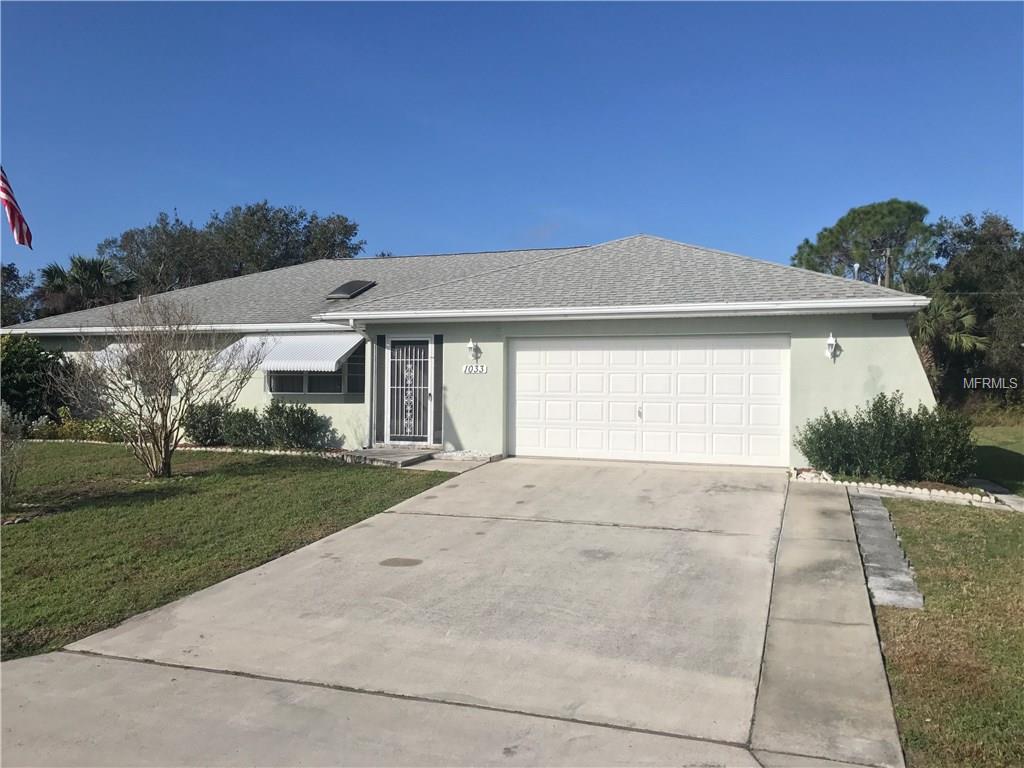1033 BOUNDS STREET, PORT CHARLOTTE, Florida 33952, 3 Bedrooms Bedrooms, 7 Rooms Rooms,2 BathroomsBathrooms,Residential,For sale,BOUNDS,C7248523
