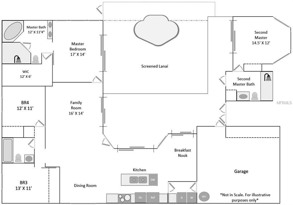 22809 WILLOW LAKES DRIVE, LUTZ, Florida 33549, 4 Bedrooms Bedrooms, 9 Rooms Rooms,3 BathroomsBathrooms,Residential,For sale,WILLOW LAKES,T2925299