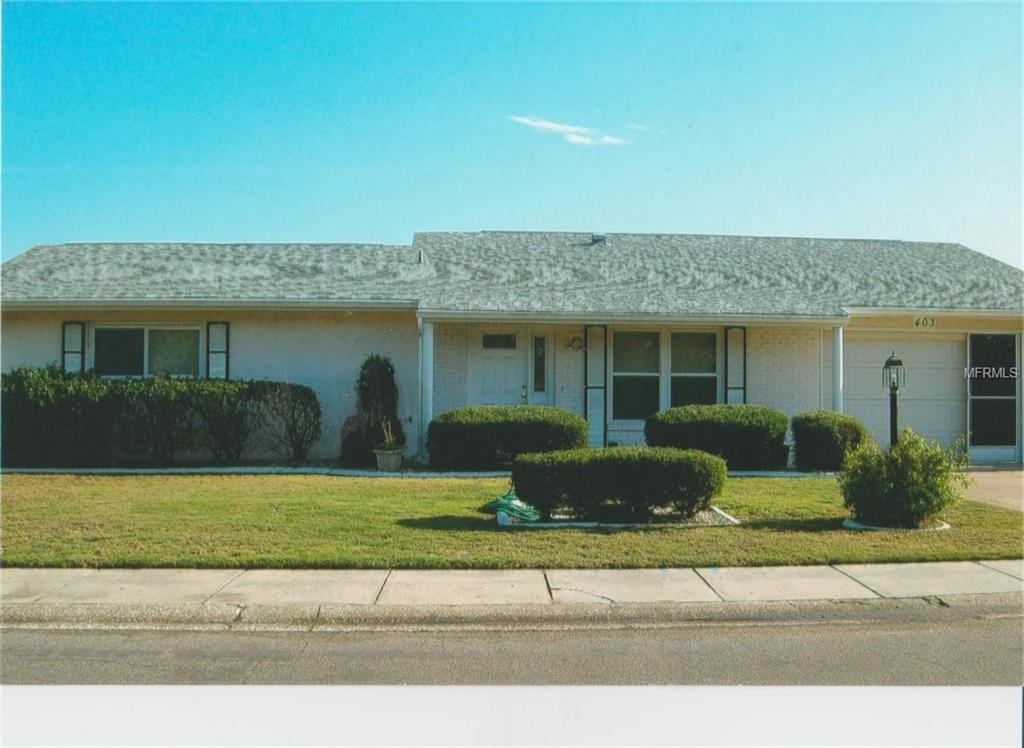 403 RICKENBACKER DRIVE, SUN CITY CENTER, Florida 33573, 2 Bedrooms Bedrooms, 6 Rooms Rooms,2 BathroomsBathrooms,Residential,For sale,RICKENBACKER,T2928127