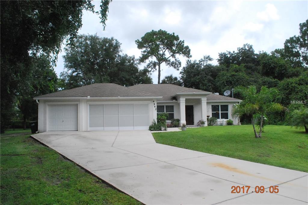 4542 ABATE AVENUE, NORTH PORT, Florida 34288, 4 Bedrooms Bedrooms, 6 Rooms Rooms,2 BathroomsBathrooms,Residential,For sale,ABATE,A4196115