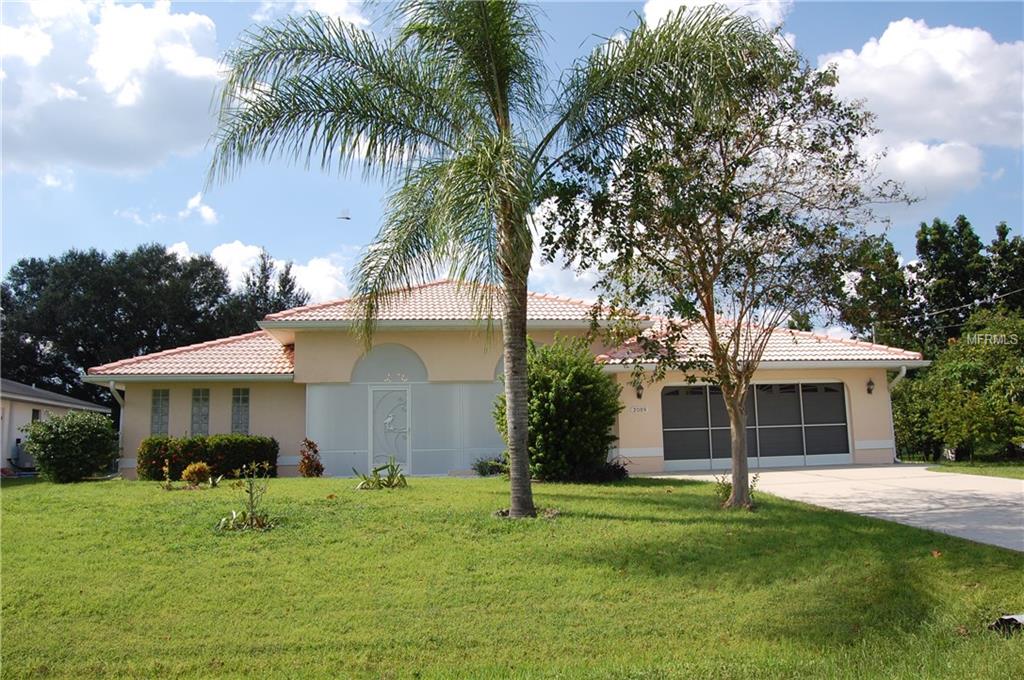 2089 PONCE DE LEON BOULEVARD, NORTH PORT, Florida 34291, 3 Bedrooms Bedrooms, 9 Rooms Rooms,2 BathroomsBathrooms,Residential,For sale,PONCE DE LEON,C7243490