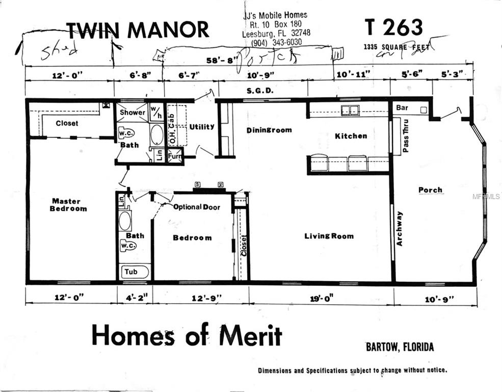 34440 OAK AVE, LEESBURG, Florida 34788, 2 Bedrooms Bedrooms, 6 Rooms Rooms,2 BathroomsBathrooms,Residential,For sale,OAK AVE,G4851558