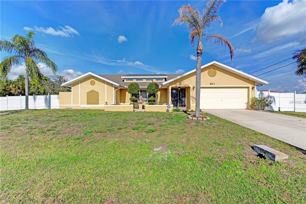 873 FOREST HILL LANE NW, PORT CHARLOTTE, Florida 33948, 3 Bedrooms Bedrooms, 10 Rooms Rooms,2 BathroomsBathrooms,Residential,For sale,FOREST HILL,C7249141
