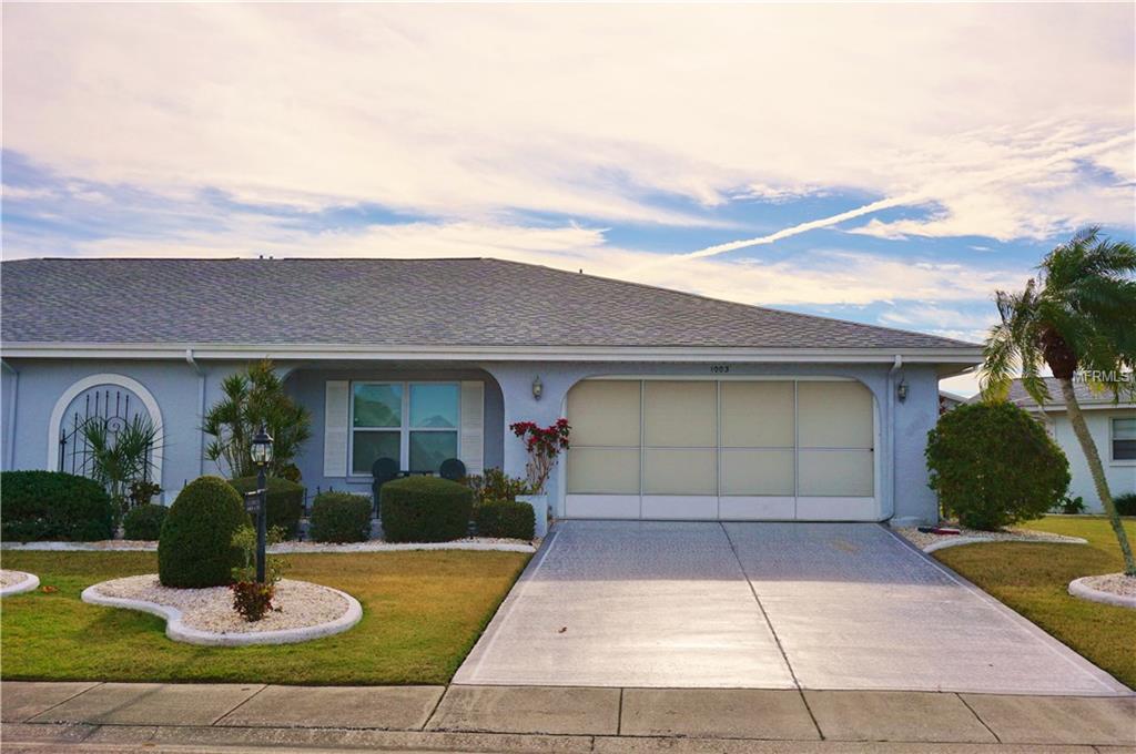 1003 BLUEWATER DRIVE, SUN CITY CENTER, Florida 33573, 2 Bedrooms Bedrooms, 6 Rooms Rooms,2 BathroomsBathrooms,Residential,For sale,BLUEWATER,T2924761