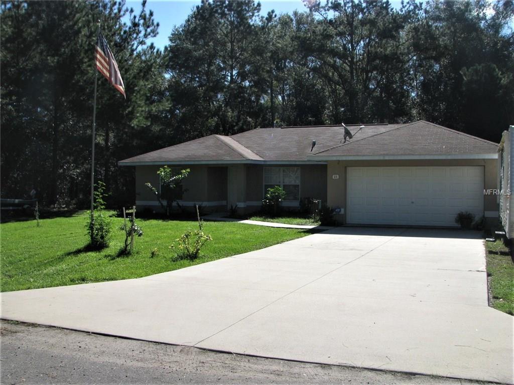 21 SEQUOIA LOOP COURT, OCKLAWAHA, Florida 32179, 3 Bedrooms Bedrooms, 7 Rooms Rooms,2 BathroomsBathrooms,Residential,For sale,SEQUOIA LOOP COURT,G4848371