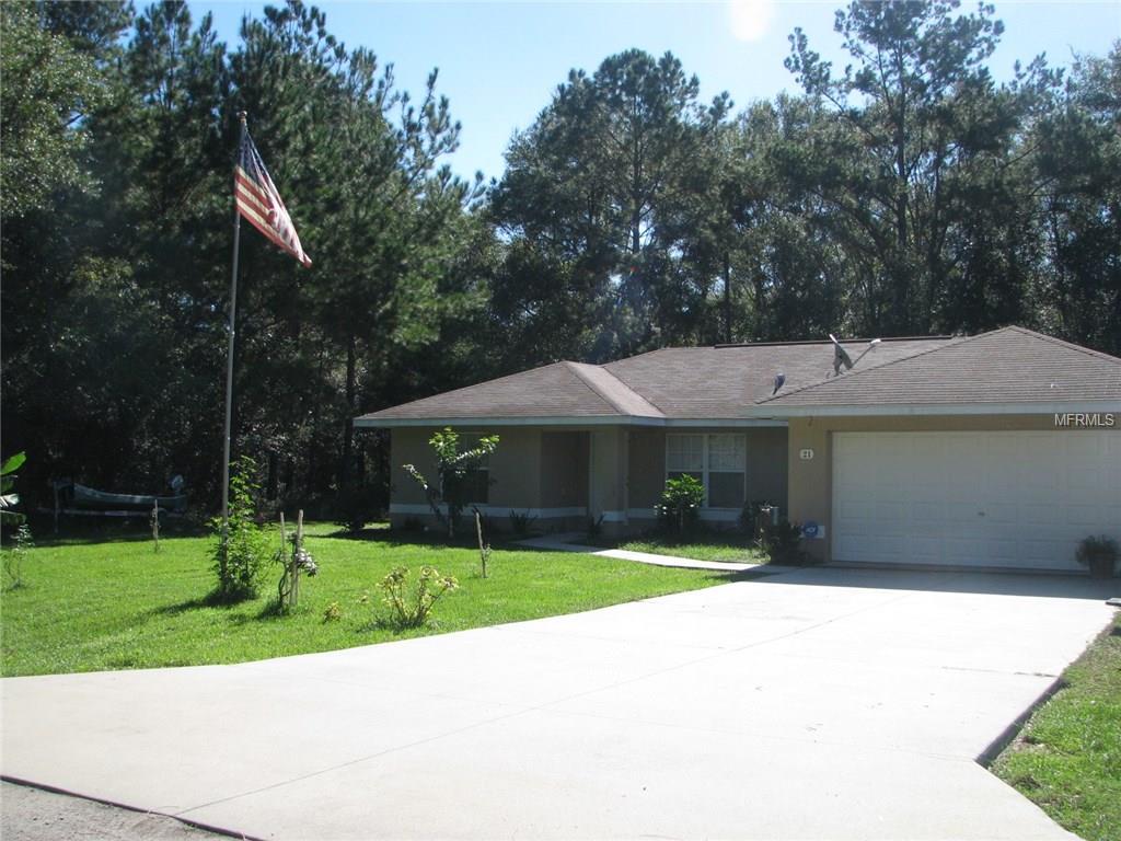 21 SEQUOIA LOOP COURT, OCKLAWAHA, Florida 32179, 3 Bedrooms Bedrooms, 7 Rooms Rooms,2 BathroomsBathrooms,Residential,For sale,SEQUOIA LOOP COURT,G4848371